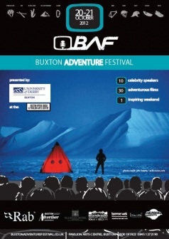 2012 Buxton Adventure Festival Poster