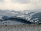 View towards Hathersage and Eyam from Stanage