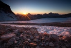 Perfect end to the day - Dom Triglavski Julian Alps Slovenia
