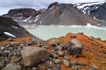 Iceland - Glacial lake, Thorisjokull, central highlands