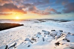 A wintry Higger sunrise