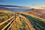 An autumn sunrise on Mam Tor