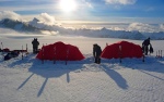 Camp on Shackleton Traverse South Georgia Photo-StephenVenables