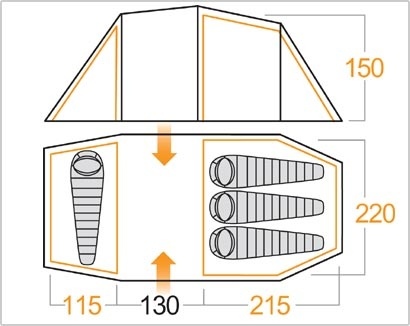 Vango Equinox 450 2