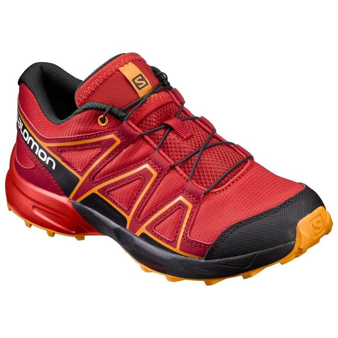 salomon kids running shoes