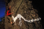 Bouldering with the white deer, Coppett Hill
