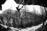 Ian Parnell at The Haston Cave, Italy