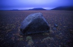 boulder and vast plain north east iceland