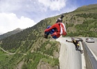 Adam Gibson (RIP) throwing some smoking aerobatics with Douggs Capturing the moment Luzone Dam, Switzerland - Photo Wildman 
