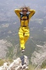 Its no surprise why he is called Wildman - Fear can make you smile sometimes - Mt Brento, Italy - Photo Douggs