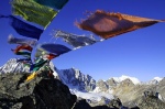 My favourite photo During dark times these prayer flags provided hope high up in the Goykio region, Nepal - Photo Douggs