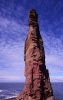 Climbers on the 450ft Sea Stack Old Man Of Hoy, Orkney