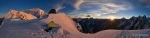 On the top of Sulu Peak 6000m in the Charakusa Valley Pakistan