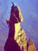 Ed Webster & Nick Kekus on Napes Needle Photo-StephenVenables