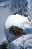 Victor Saunders bivouacking on Rimo I Karakoram Photo-StephenVenables